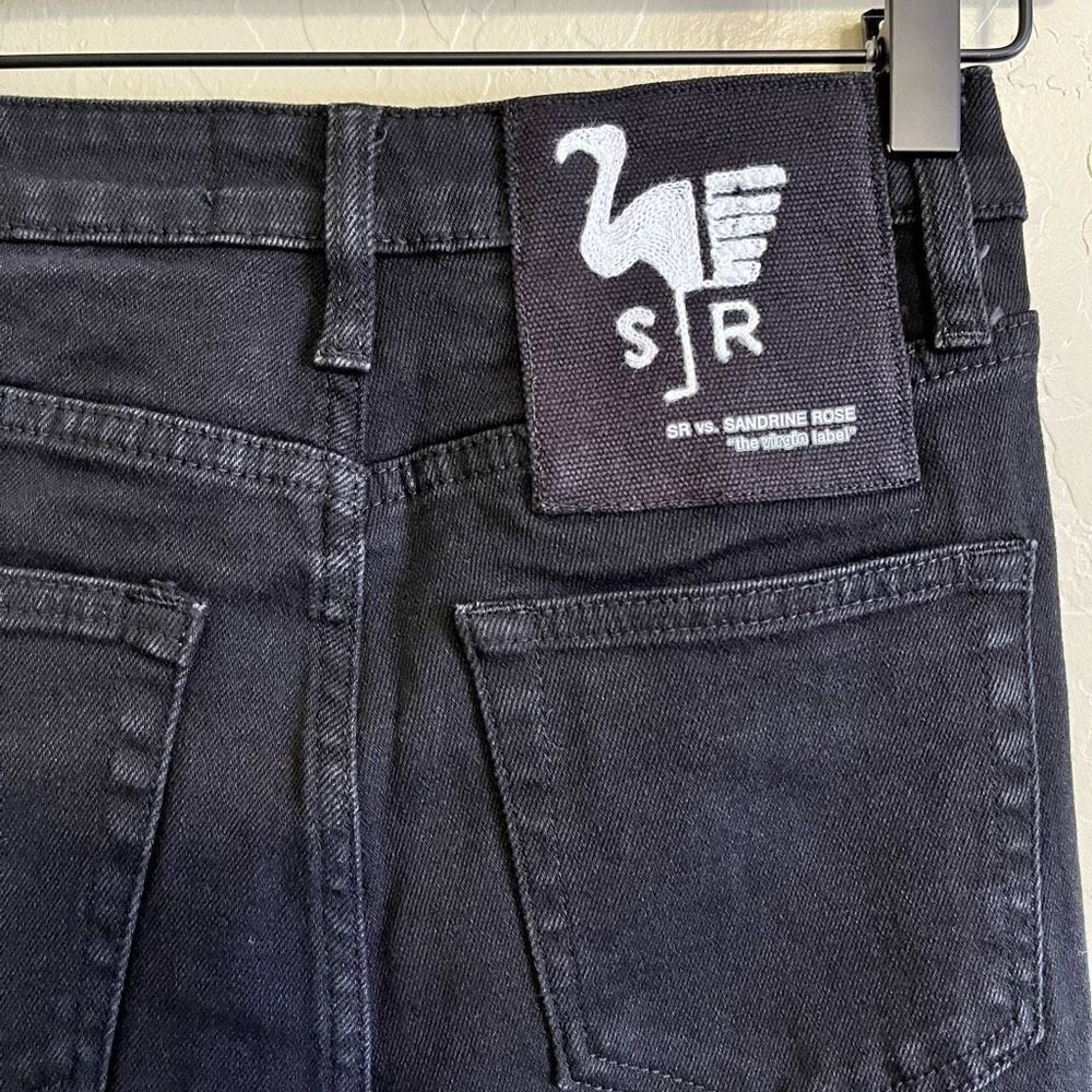 Free People Sandrine Rose Womens Black‎ Skinny Stretch Hi Rise Jeans Size 25 NWT - Picture 5 of 11